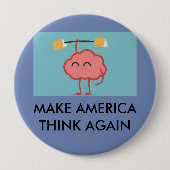 Badge Rond 10 Cm La Science mars (Devant)