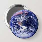 Badge Rond 10 Cm La terre (Devant & derrière)
