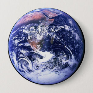 Badge Rond 10 Cm La terre