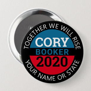 Badge Rond 10 Cm L'agent de réservations 2020 de Cory ensemble nou
