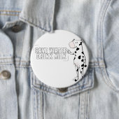 Badge Rond 10 Cm lait (En situation)