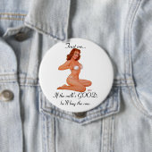 Badge Rond 10 Cm Lait libre ! (En situation)
