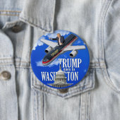 Badge Rond 10 Cm L'atout va à Washington (En situation)