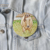 Badge Rond 10 Cm Lazy Morning (En situation)