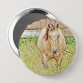 Badge Rond 10 Cm Lazy Morning (Devant & derrière)