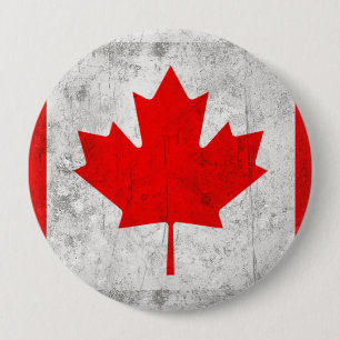 Badge Rond 10 Cm Le Canada