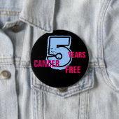 Badge Rond 10 Cm Le Cancer libèrent le Pin ! (En situation)