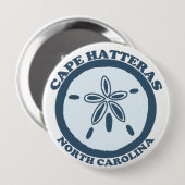 Badge Rond 10 Cm Le Cap Hatteras. (Devant & derrière)