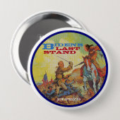 Badge Rond 10 Cm Le dernier support de Biden (Devant & derrière)