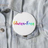 Badge Rond 10 Cm Le gluten libèrent (En situation)