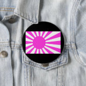 BADGE ROND 10 CM LE JAPON GAI (En situation)