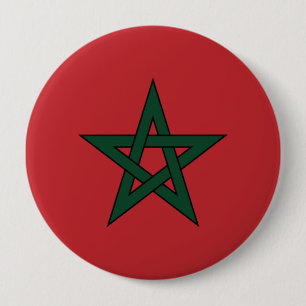 Badge Rond 10 Cm Le Maroc