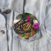 Badge Rond 10 Cm Le monarque jumelle #1-Button (En situation)