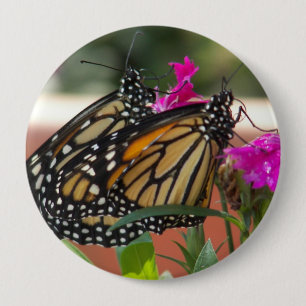 Badge Rond 10 Cm Le monarque jumelle #1-Button