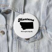 Badge Rond 10 Cm Le Montana - grand ciel (En situation)