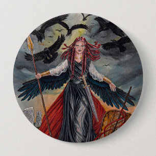 Badge Rond 10 Cm Le Morrigan