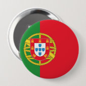Badge Rond 10 Cm Le Portugal (Devant & derrière)