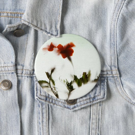 Badge Rond 10 Cm Le printemps ! (En situation)