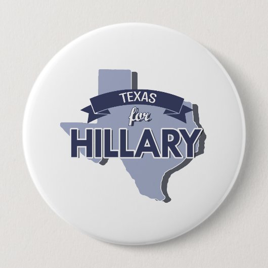 BADGE ROND 10 CM LE TEXAS POUR HILLARY - .PNG (Devant)