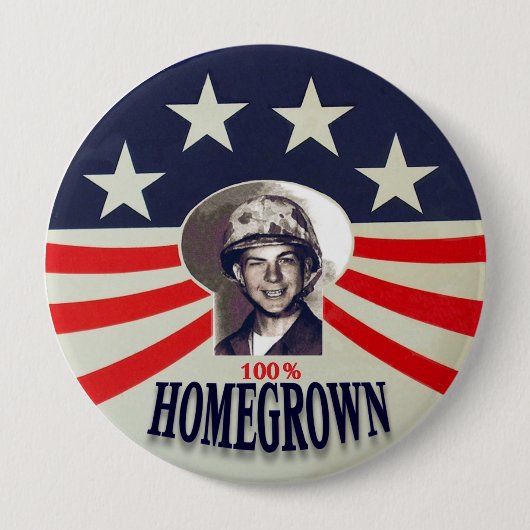 Badge Rond 10 Cm Lee Harvey Oswald (Devant)