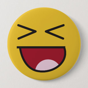 Badge Rond 10 Cm L'emoji populaire de LOL