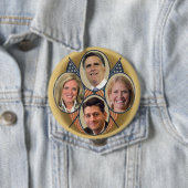 Badge Rond 10 Cm L'équipe de Romney Ryan (En situation)