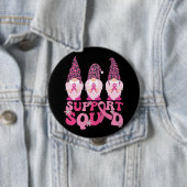 Badge Rond 10 Cm Les Gnomes soutiennent l'équipe Sensibilisation au (En situation)