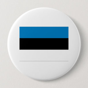 Badge Rond 10 Cm L'Estonie