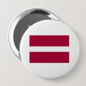 Badge Rond 10 Cm Lettonie (Devant & derrière)