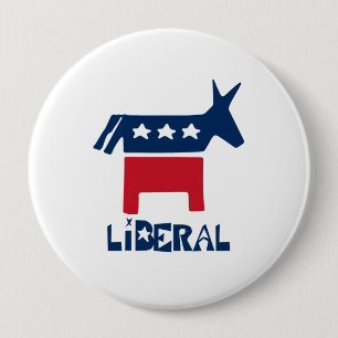 Badge Rond 10 Cm libéral