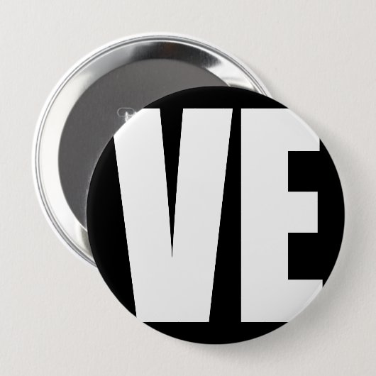 BADGE ROND 10 CM (LO) LE VE (Devant & derrière)