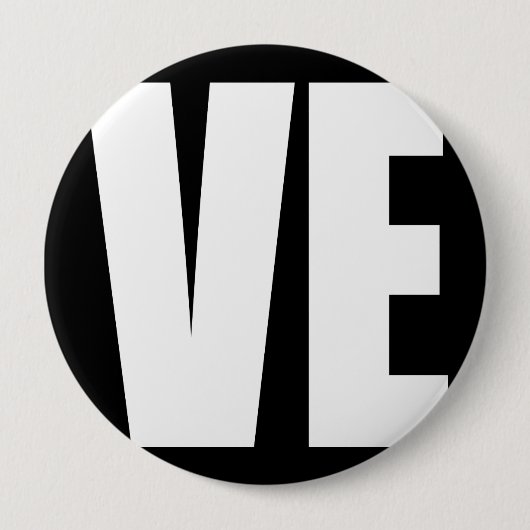 BADGE ROND 10 CM (LO) LE VE (Devant)