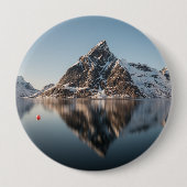 Badge Rond 10 Cm Lofoten (Devant)