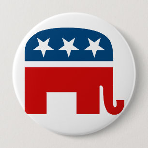 BADGE ROND 10 CM LOGO RÉPUBLICAIN