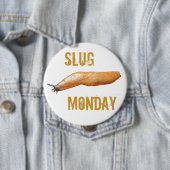 Badge Rond 10 Cm Lundi mollasse (En situation)