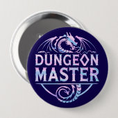 Badge Rond 10 Cm Maître de Dungeon (Devant & derrière)