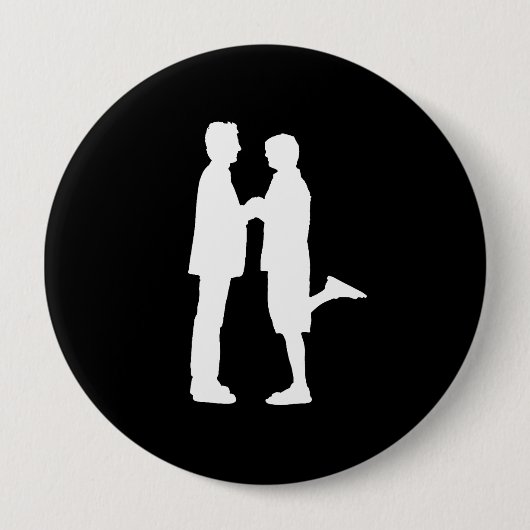 Badge Rond 10 Cm Man Love (Devant)