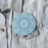 Badge Rond 10 Cm Mandala (En situation)