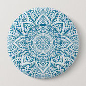 Badge Rond 10 Cm Mandala (Devant)