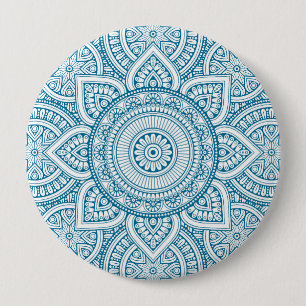 Badge Rond 10 Cm Mandala