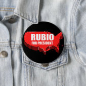 BADGE ROND 10 CM MARC RUBIO 2012 (En situation)
