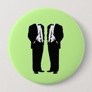 Badge Rond 10 Cm Mariage homosexuel