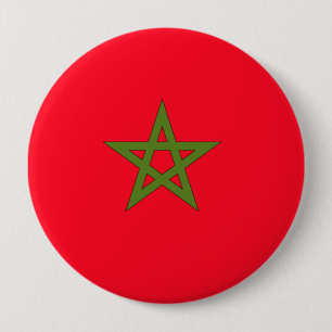 Badge Rond 10 Cm Maroc