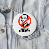 Badge Rond 10 Cm Master of Disaster (En situation)