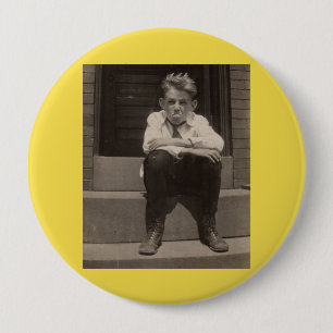 Badge Rond 10 Cm mauvaise attitude