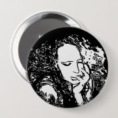 Badge Rond 10 Cm Mauvaise habitude (Devant & derrière)