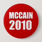 BADGE ROND 10 CM MCCAIN 2010 (Devant)
