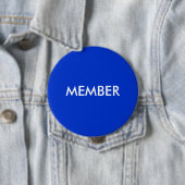 BADGE ROND 10 CM MEMBRE (En situation)