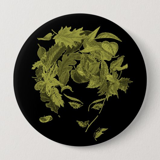Badge Rond 10 Cm Mère Nature (Devant)