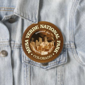 Badge Rond 10 Cm Mesa Verde NP2 (En situation)